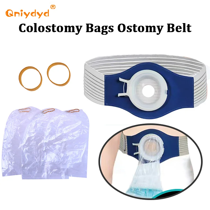 Colostomy Bags Ostomy Belt Drainable Urostomy after Ileostomy Pouch Ostomy Bag