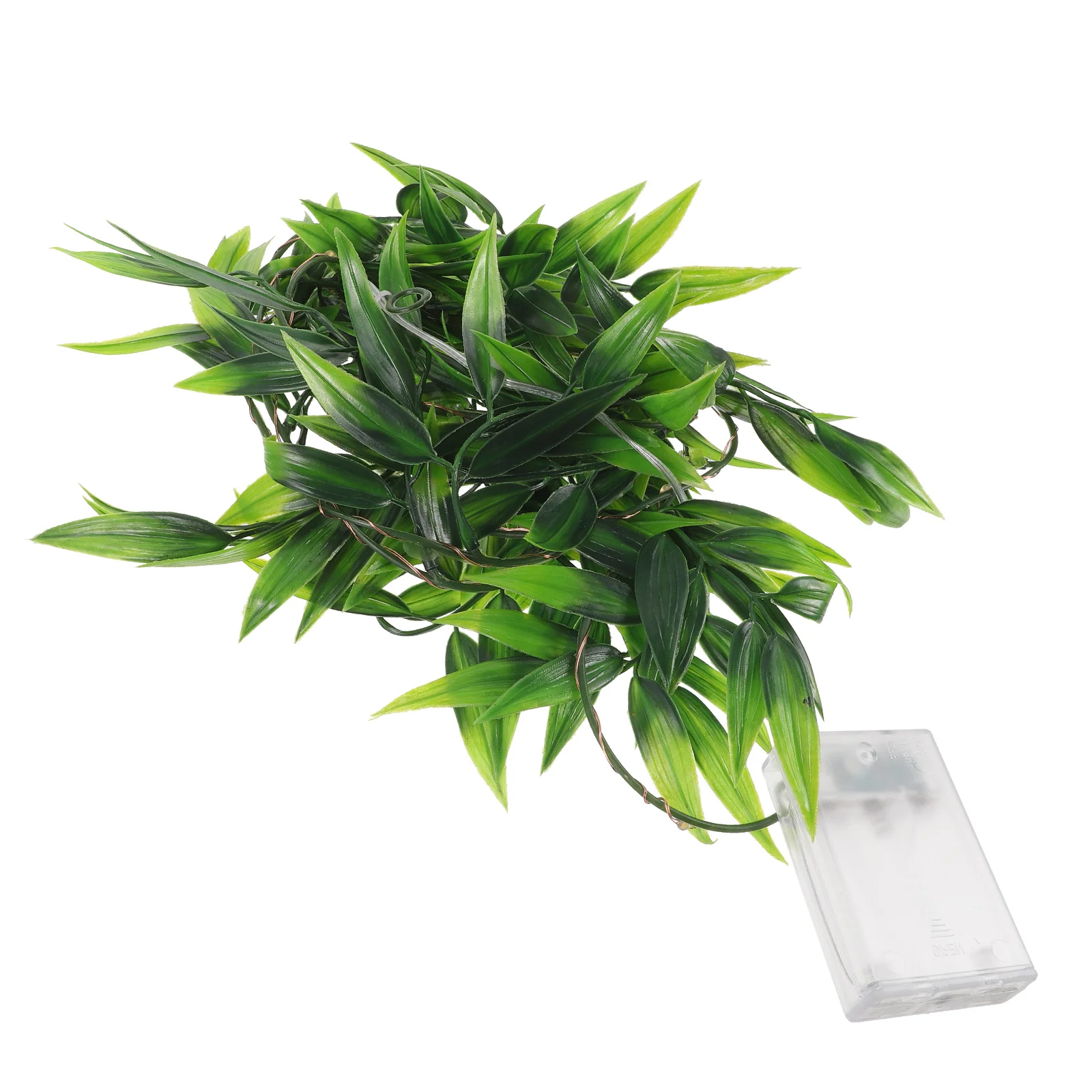 

20-LED Vine String Light Artificial Salix Leaf Lamp Decorative Fairy Lights for Bedroom Wall Party Wedding Christmas Holiday