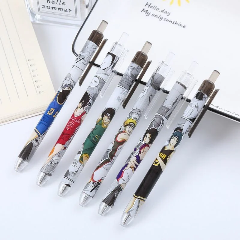 Ellen Brook 1 PCS Cute Japanese  Anime Gel Pen Creative Press Office Gift School Supplies Stationery Kawaii Funny Pens