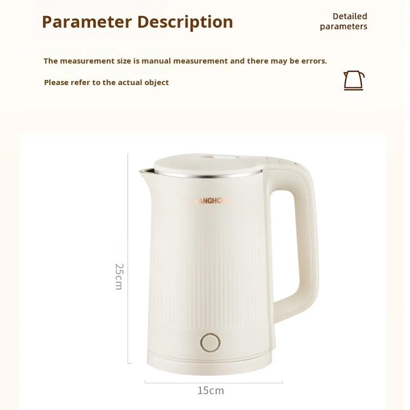 Genuine 304 Stainless Steel Electric Kettle Household Quick Kettle National Standard Electric Kettle