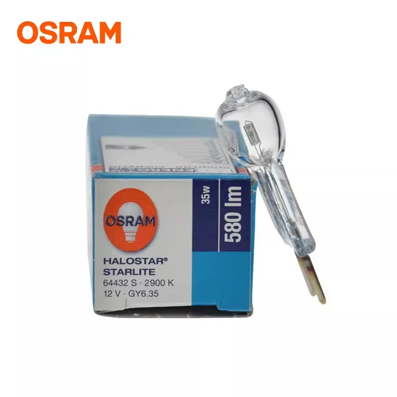 

(3PCS)Osram 64432S halogen lamp bead 12V35W surgical shadowless bulb microscope lamp bead