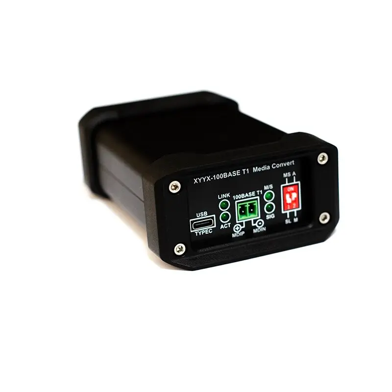 Автомобильный Ethernet-конвертер 100BASE-T1 1000Base-T1 Gigabit в RJ45