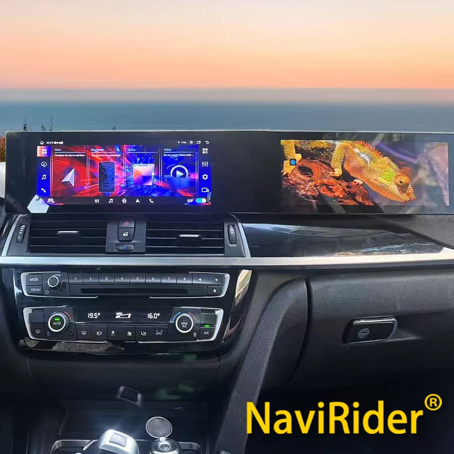 For BMW 3 Series 4 Series F30 F32 F35 2013-2019 Android Dual Screen Car Radio Multimedia Video Player Auto Stereo Navigation GPS