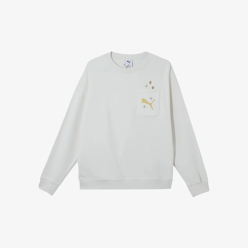 

Puma, Новое поступление осени/зимы, мужская простая свободная теплая прочная толстовка 631417-92