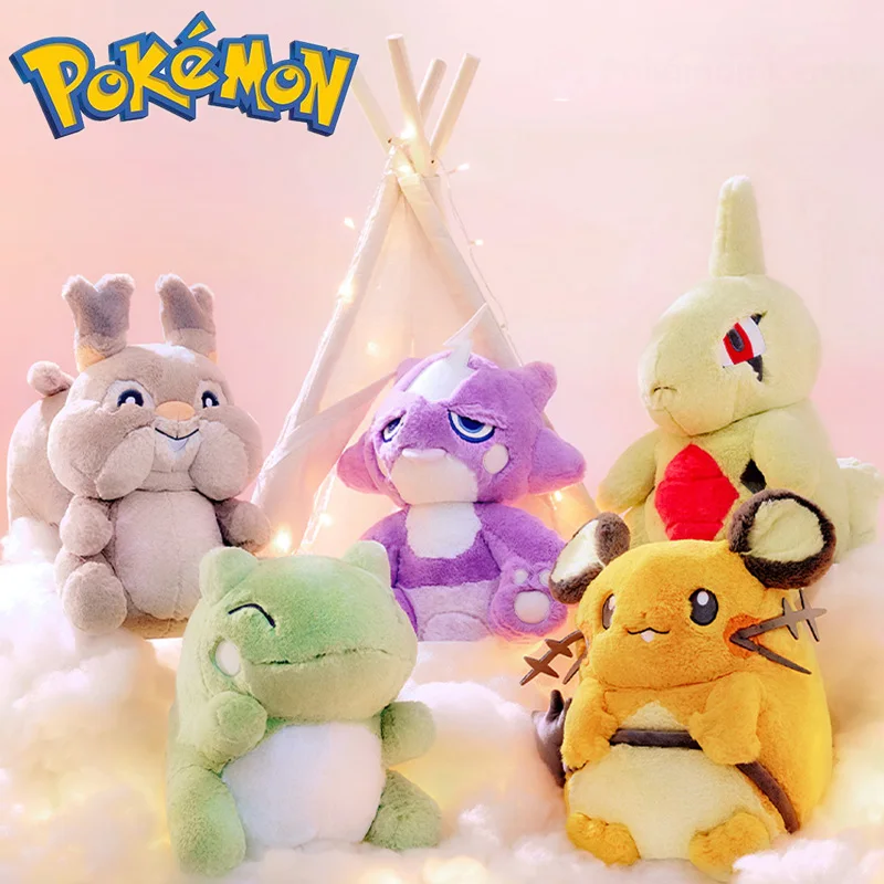 

Original Pokemon Cute Zorua Pikachu Ditto Swablu Cinccino Jolteon Turtwig Flareon Stuffed Plushine Figure Anime Doll Toys Gift