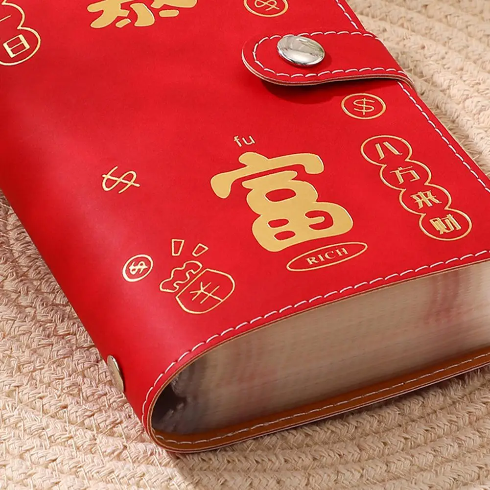 Get Rich Overnight 100 Envelopes Money Saving Challeng Save Money Large Capacity Mini Binder Savings Challenge Reusable PU