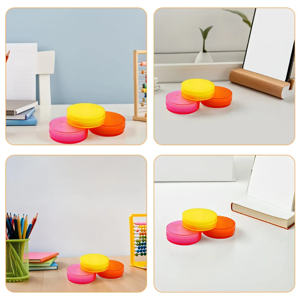 5Pcs Finger Moistener Sponge for Counting Money Cash Handling Paper Sorting Non-Slip Easy-Grip Plastic and Sponge Office Supply