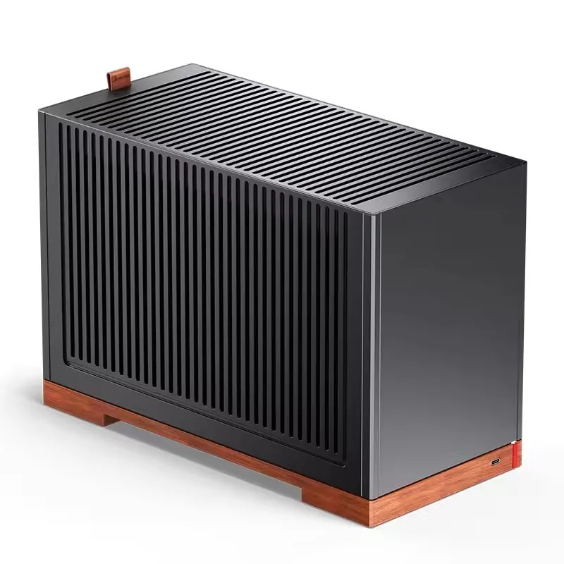 JONSBO T9 Aluminum Alloy ITX desktop Computer Host MESH Case Easy To Place About 11L Capacity Black/white