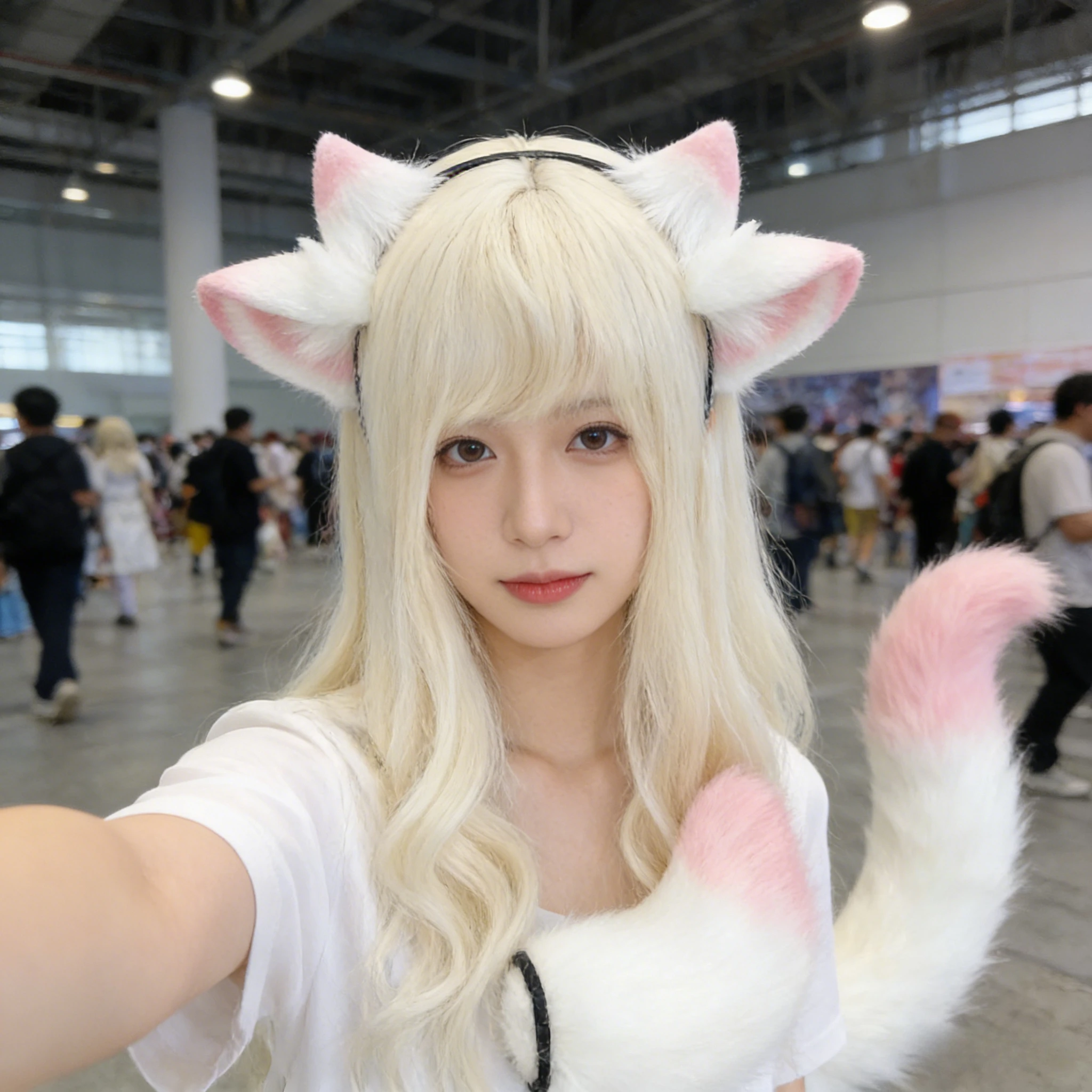 

Плюшевый комплект: повязка на голову с овечьими ушками и хвостом, реквизит для косплея на Хэллоуин, аксессуар для образа животного на Комик-кон, набор для вечеринок и сценических выступлений