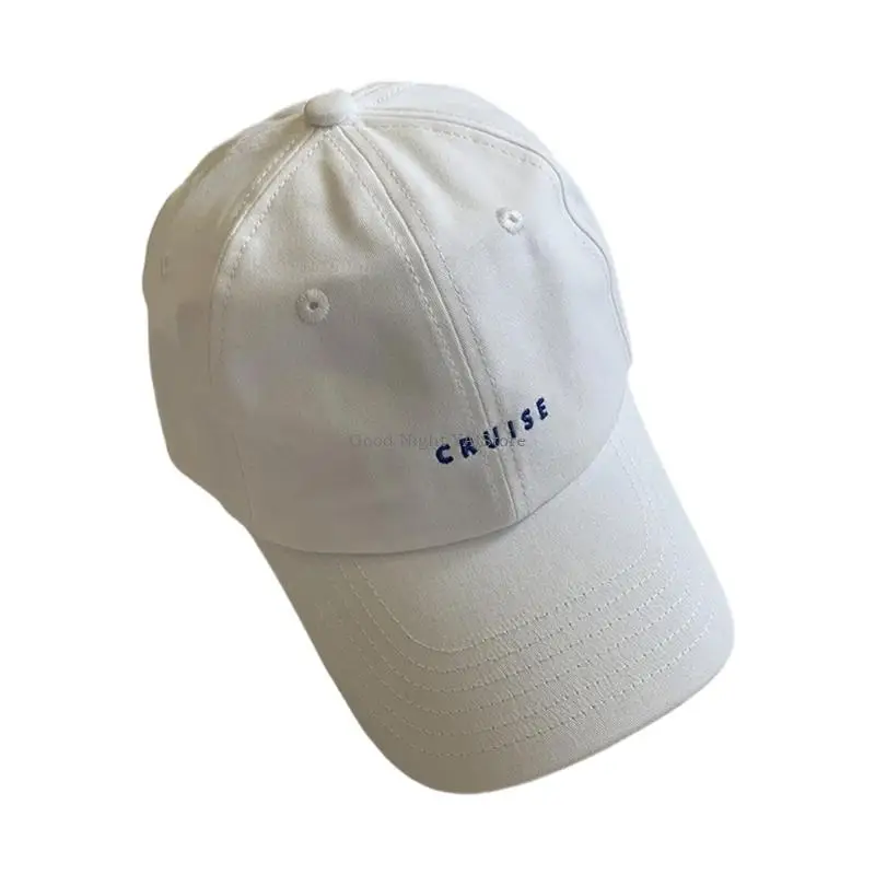  Fashionable CRUISE Baseball Hat With Adjustable Back Closure Embroidered Letter Detailing Polyester Casual Headwear