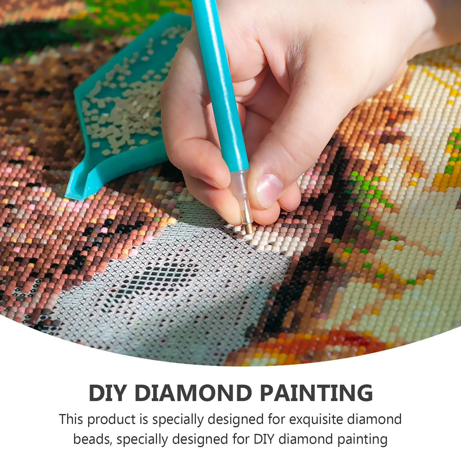 

Square Diamonds Rhinestone Painting Materials DIY Rhinestones Bright Colors Good Texture Handmade Supplies DIY Rhinestones