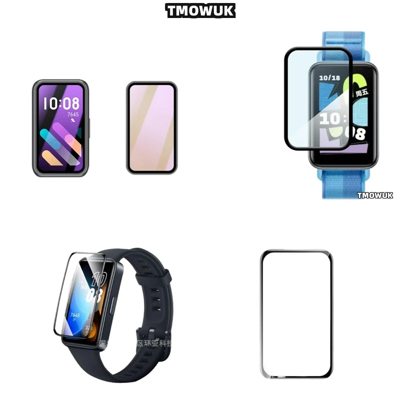 

For Huawei Honor Band 6 7 9 10 - PMMA Soft Film, 3D Curved Full Cover Anti-Scratch