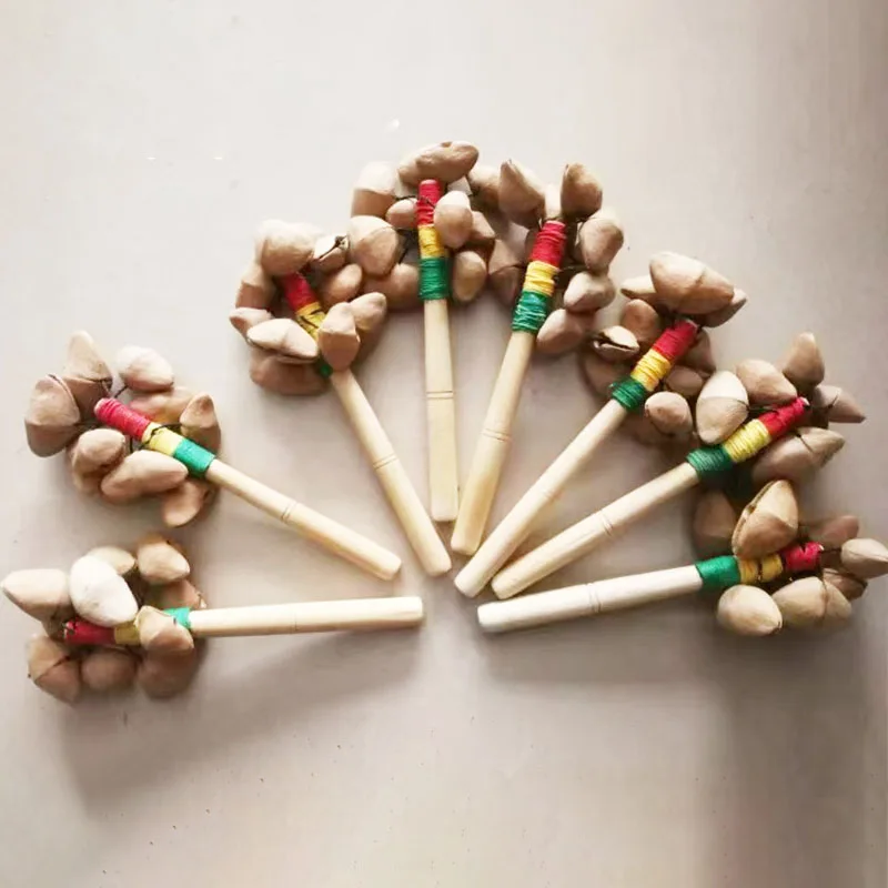 

Фруктовая скорлупа, ручной колокольчик, звуковой лечебный терапевтический колокольчик, медитация, уменьшение давления, африканский барабанный аккомпанемент, колокольчики