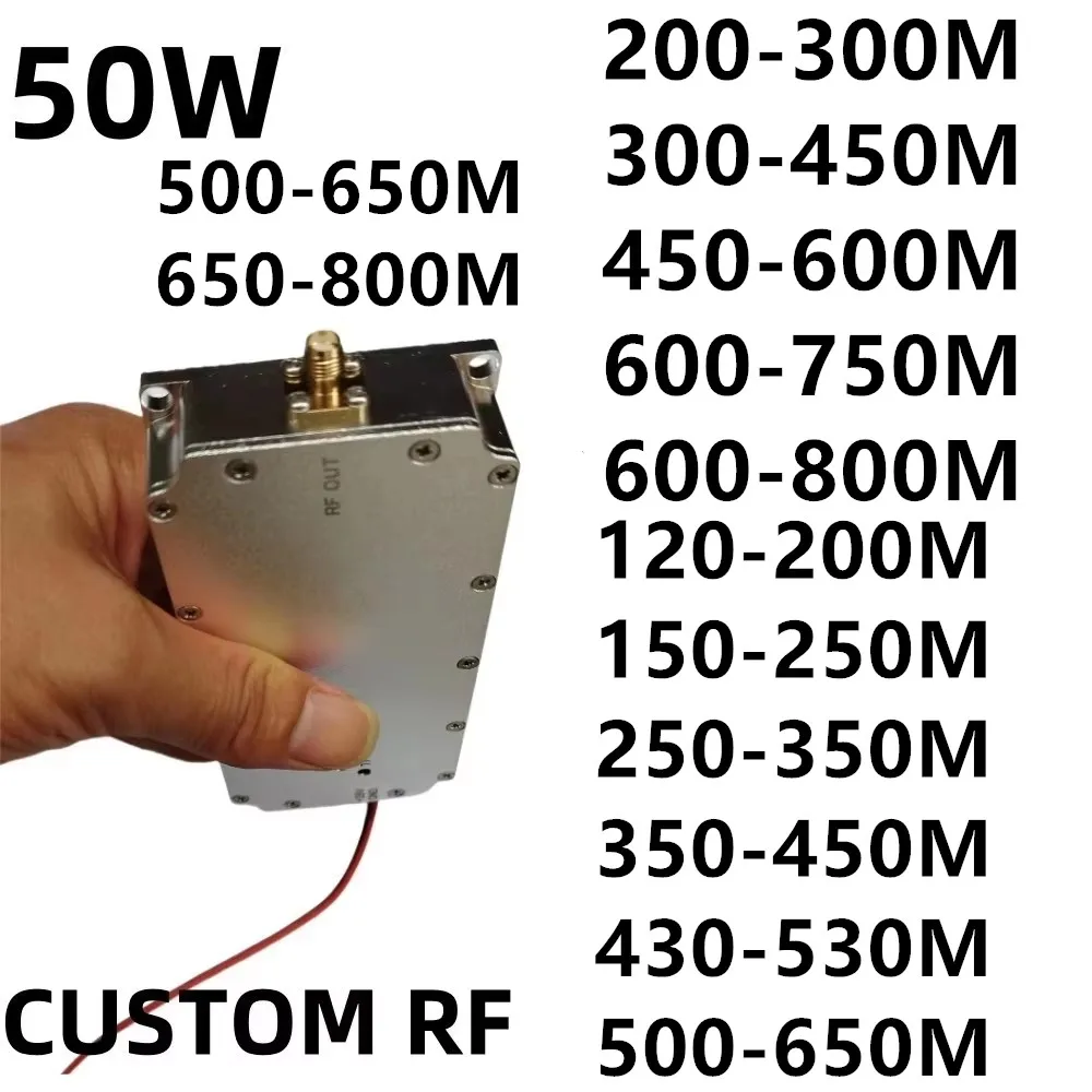 50W 500-650MHZ 650-800MHZ200-300MHZ 300-450MHZ350-450MHZ250-350MHZ300-450MHZ POWER amplifier NOISE GENERATOR