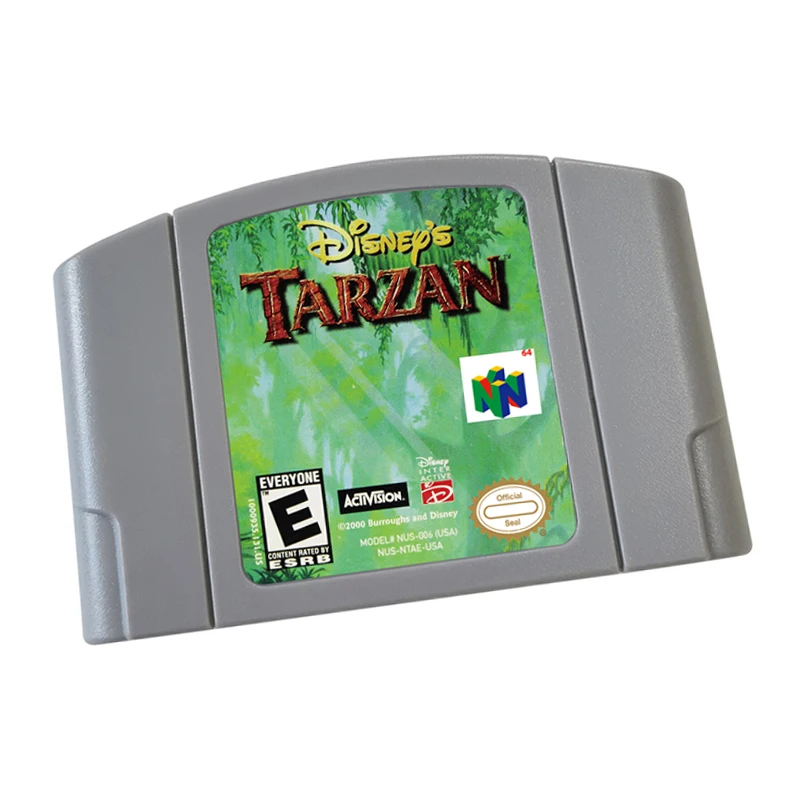 N64 games Cartridge Tanzan NTSC  And PAL Version Retro Games reconstructed