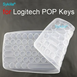 Keyboard Cover for Logitech POP Keys Mechanical Keyboard Wireless Silicone Protector Skin Case for Logi Accessories