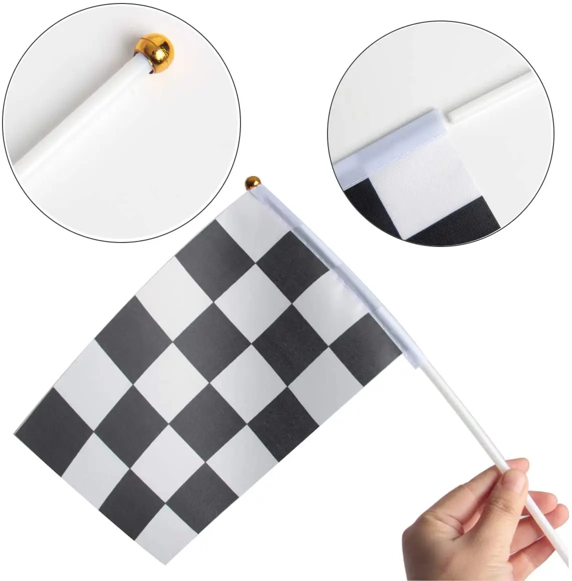 Racing Car Party Decor Racetrack Running Tablecloth Checkered Racing Pennant Banner Checked Race Flags  Checked Birthday Party