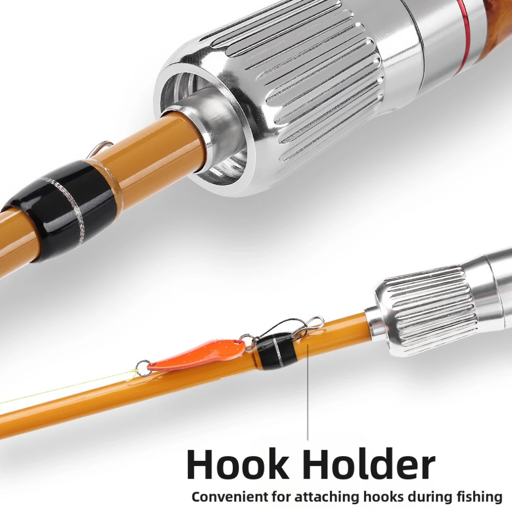 

Путешествия, рыбалка, деревянная, серебряная приманка, удочка, складная термоусадочная конструкция, нелинейная жесткость, чувствительный наконечник для Luo Fei