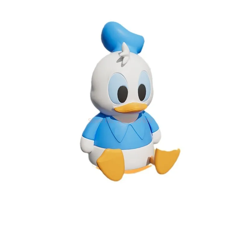 Lámpara de noche de Mickey Pato Donald de Disney, adorable protección de ojos, lámpara cálida, animación, versión Q creativa, regalo de compañero para dormir