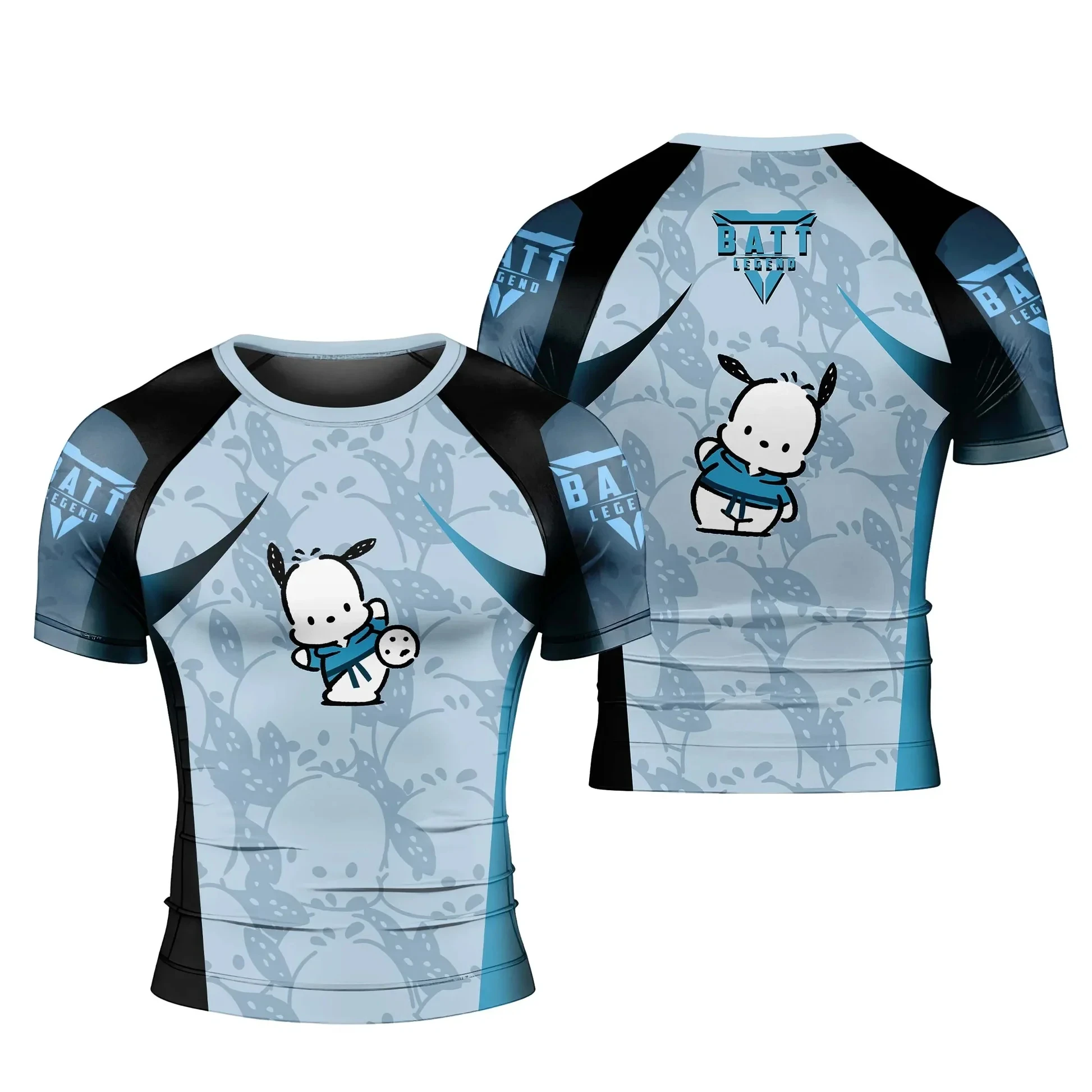 

Adult Kid Hello Kitty Football Jersey Men's T-shirt Jujitsu Workout Print Gym T-shirt Fashion Sports Training New Sportwear 2026