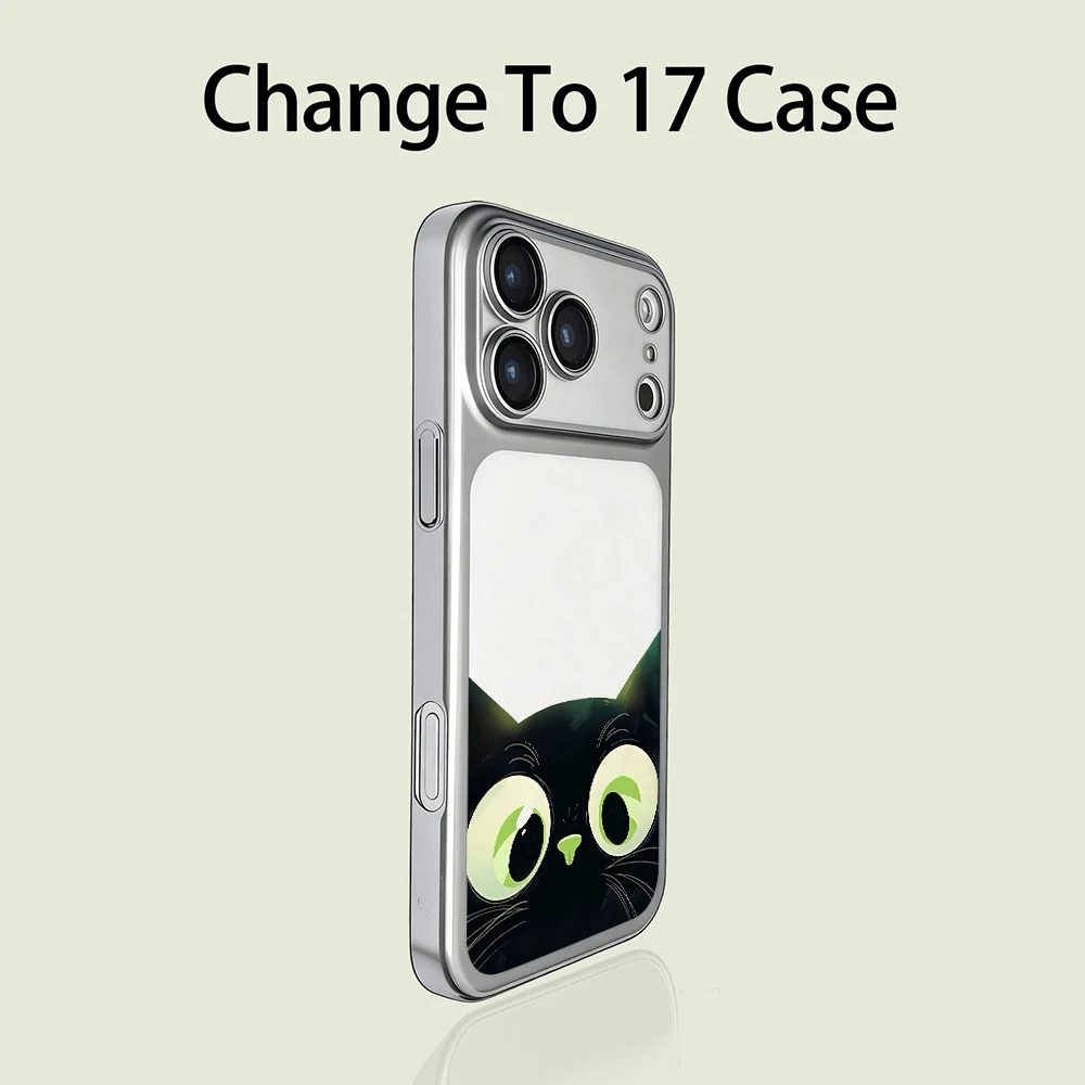 Niedliche Kätzchen-PC-Schutzhülle für iPhone 13 Pro Max Hüllen iPhone 17 11 12 13 ProMax 16 14 15 Plus 17 Air Sturzsichere Lustige Katzenhülle – Detail 10