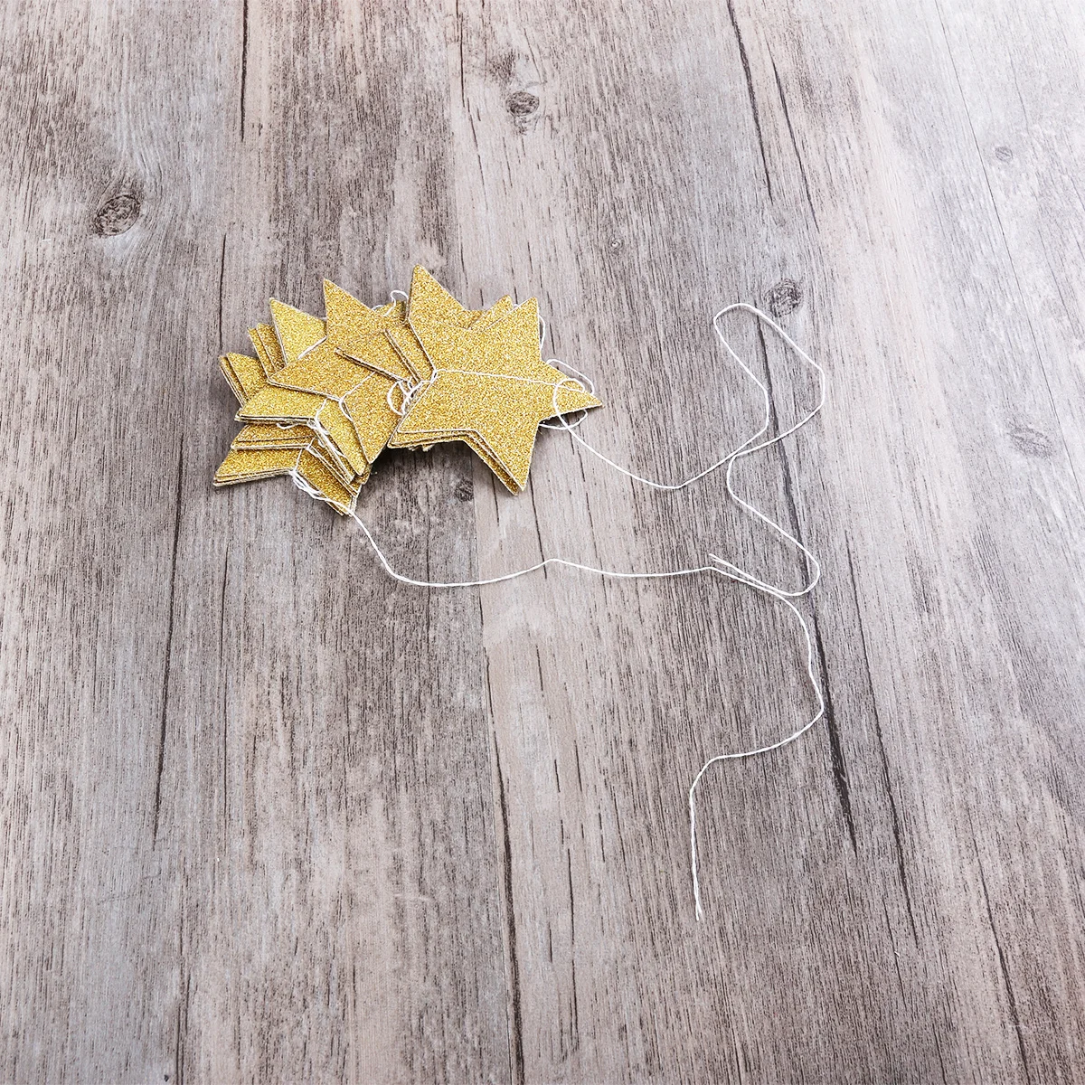 

Gold Star Garland 2M Golden Glitter Christmas Banner Little Star Garland Christmas Decor Shower Party Backdrop