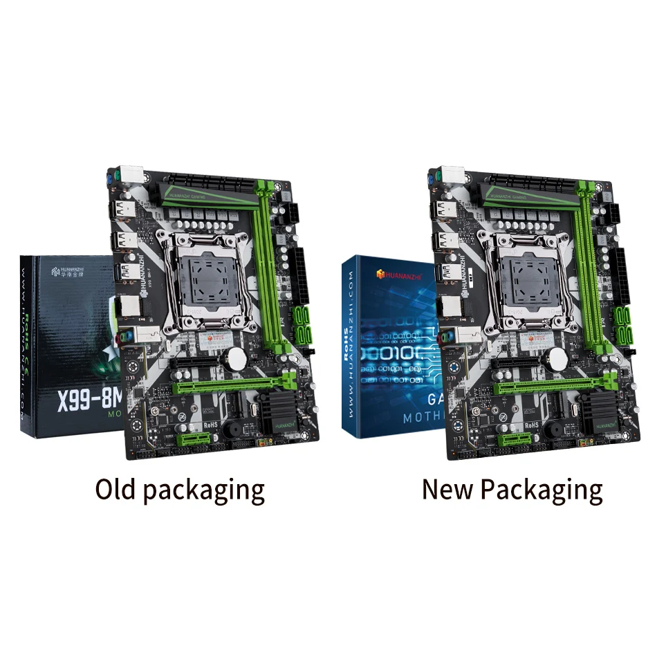 HUANANZHI X99 8M F LGA 2011-3 XEON X99 Motherboard support Intel E5 2640 2666 2670 2678 2696 V3 V4 DDR4 RECC memory NVME SATA