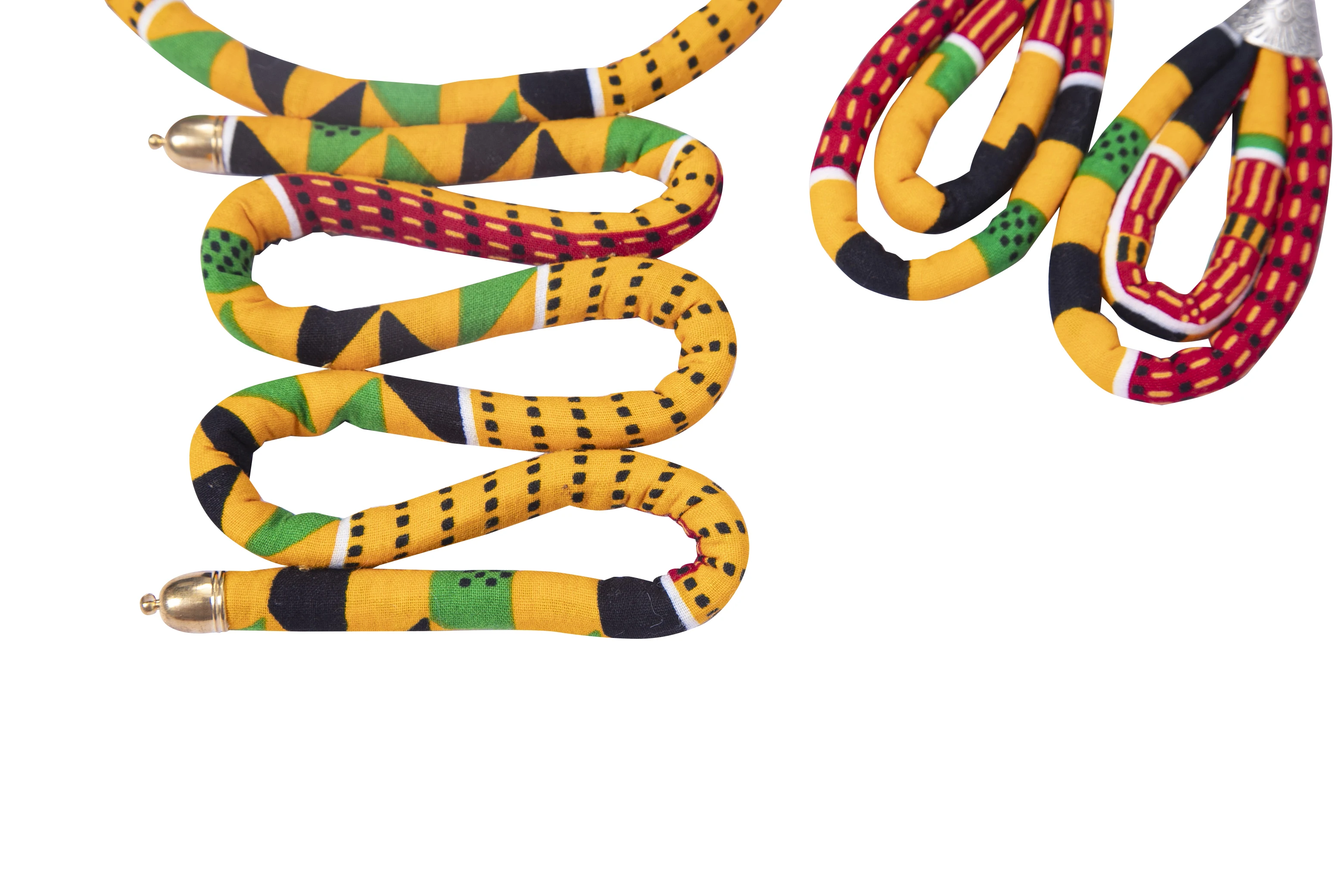African Print Ankara Kente Necklace+earring for Women Ethnic Handmade Jewellery African Fabric Jewellery for Women WYB940