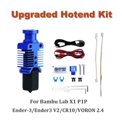 Upgraded Hotend Kit For Bambu Lab X1/ P1P For Ender-3 Ender 3 V2 CR10 VORON 2.4 Print Head J-head 3D Printer Parts