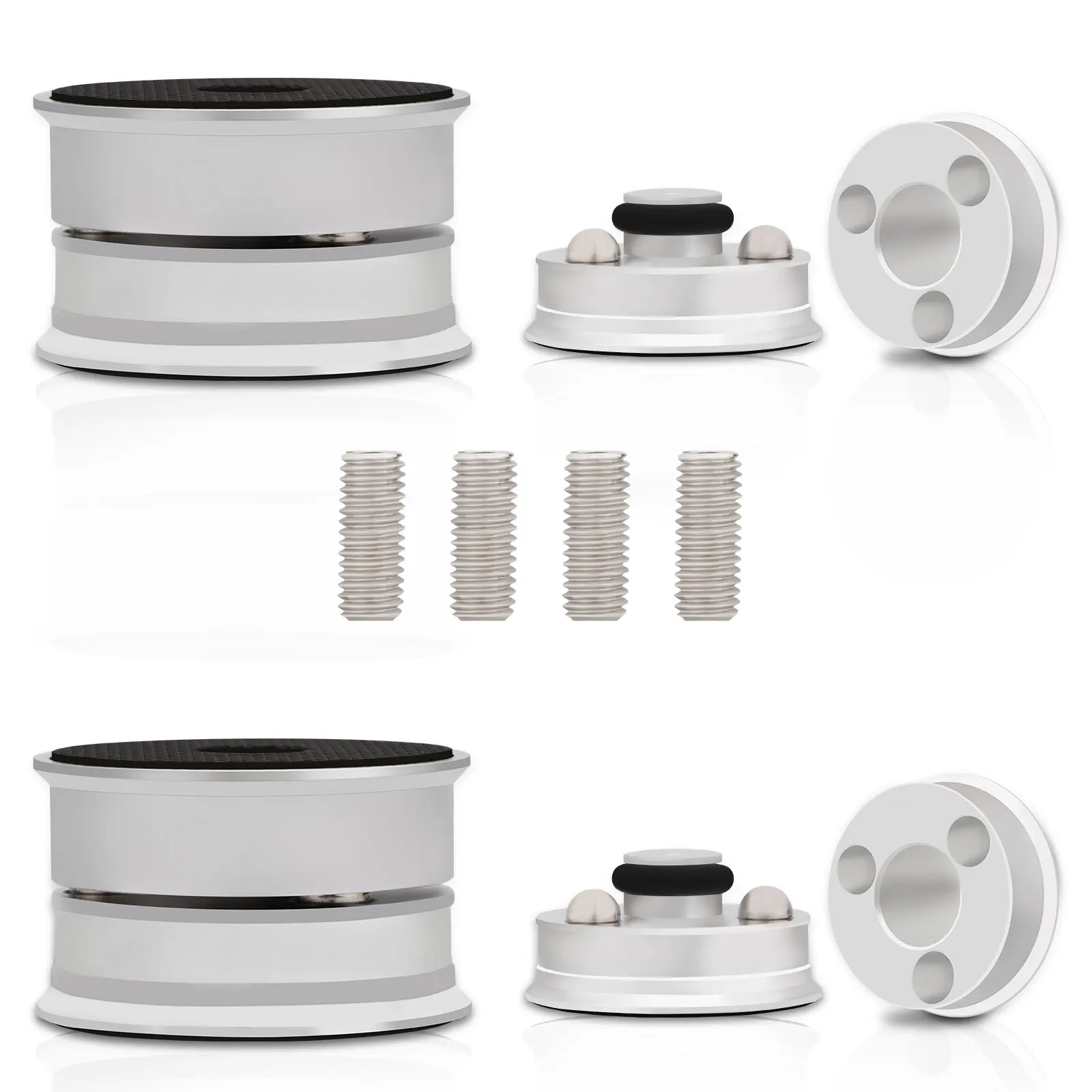 HIFI مكبرات الصوت حامل مكبر للصوت Preamp DAC مشغل أقراص مضغوطة المضادة للصدمات امتصاص القدم قدم منصات امتصاص الاهتزاز تقف المسامير