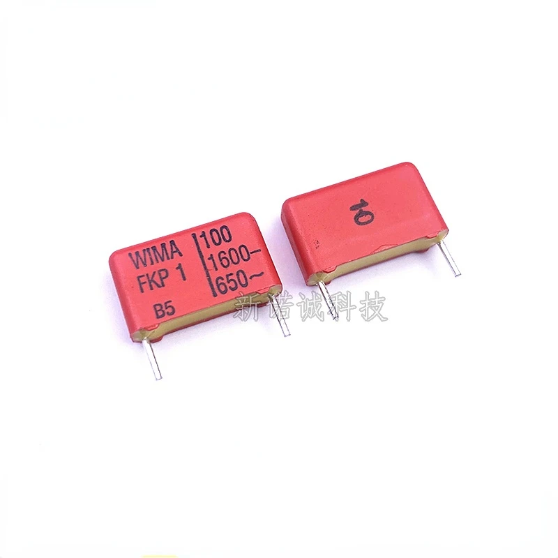 5pcs/50pcs Germany WIMA Film Capacitor 101 1600V 0.0001UF 1600V 100PF 101K FKP1 Pitch 15mm