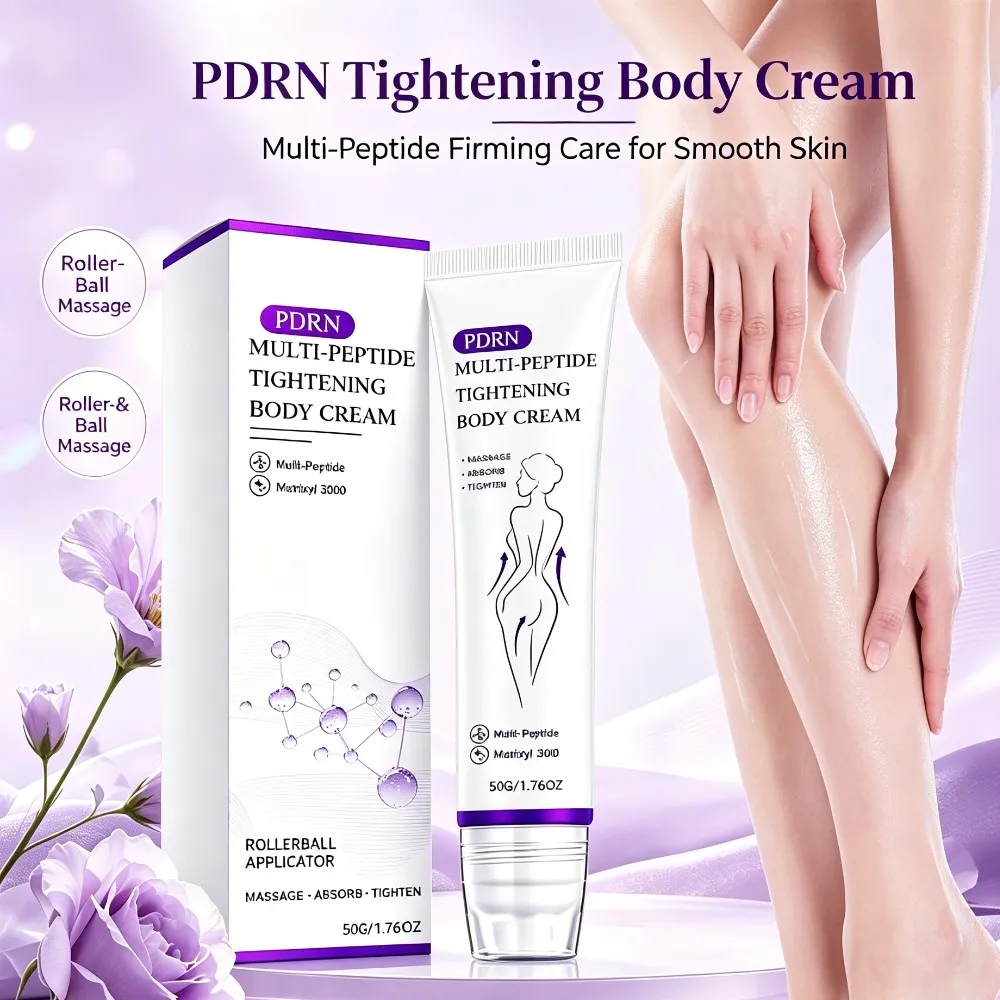 PDRN Tightening Hydrating Cream 50g Peptide Rollerball Massage Firming  Moisturizer Body Cream Skin Care For All Skin Types New