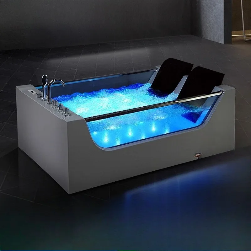 

Multifunctional Luxury Bathtub Bubble Freestanding Enclosure Foam Bathtub Spa Photography Badewanne Furniture Accessories
