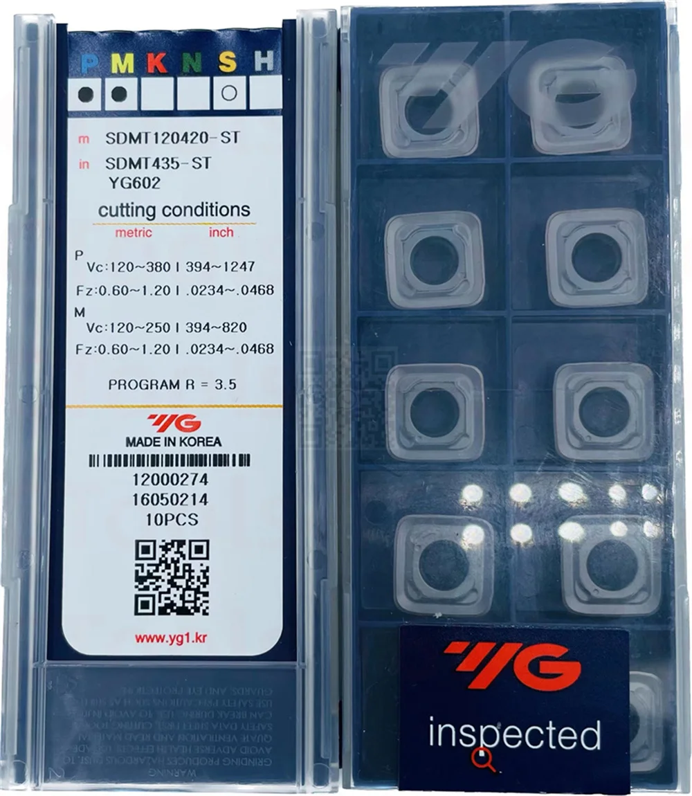 YG-1 YG602 SDMW120420 YG622 вставки из карбида SDMT