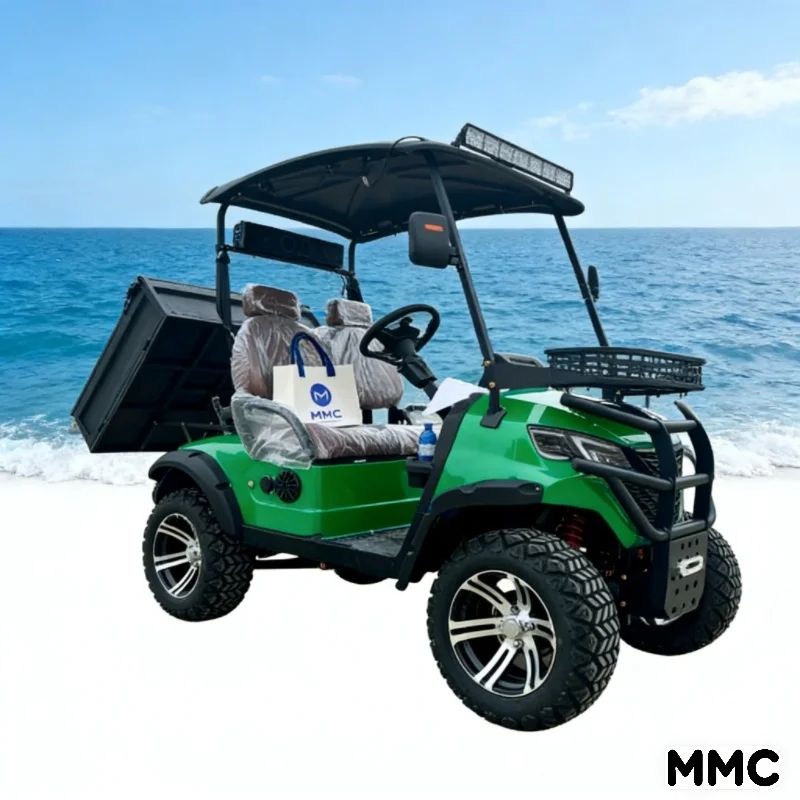 بيع المصنع مباشرة من MMC: عربة جولف ذات بطارية ليثيوم منخفضة السرعة بمقعدين #6