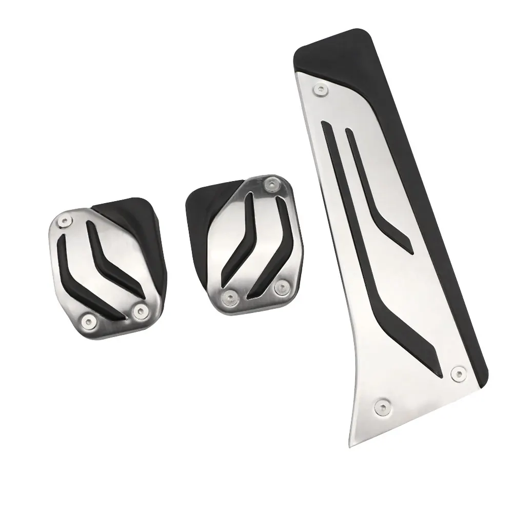 Car Pedals for BMW X1 X2 F48 F39 F45 F46 F40 LHD Foot Rest Pedal Pad Cover 216i 218i 220i 216d 218d 220d Active Gran Tourer