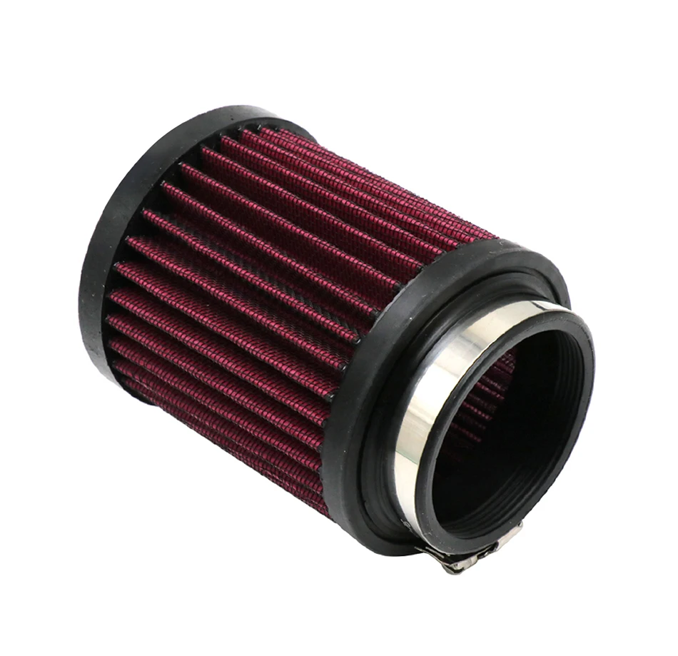 Alconstar- Round Clamp-On Air Filter ø60 -ø62 Ru-0800 Ru-0810Air Filters Replacement Automobile Parts Refitting