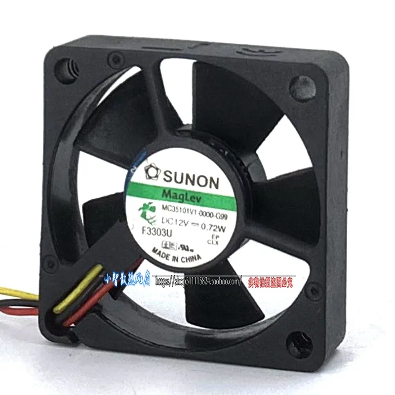 ORIGINALE MC35101V1-0000-G99 12V 0.72W 3510 35*35*10mm NUOVO RADIATORE VENTOLA DI RAFFREDDAMENTO