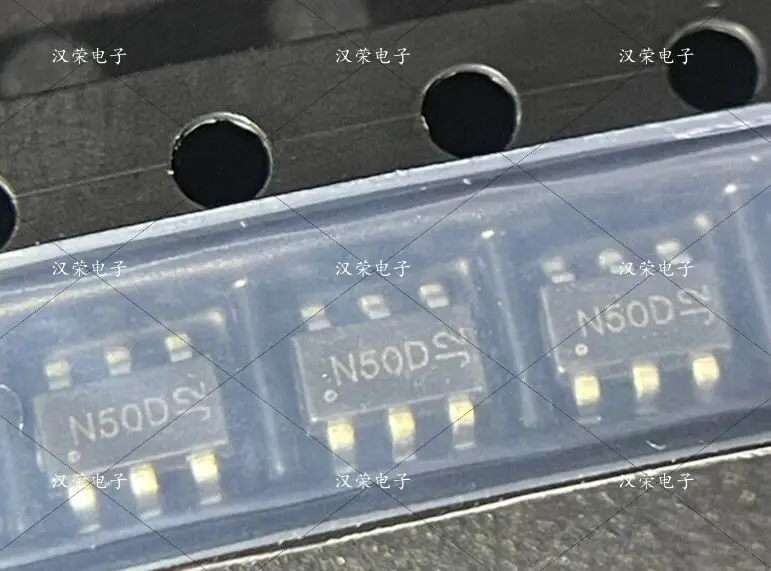 20 pces/50 pces/100 pces/1000 pces original novo zxt13n50de6 zxt13n50de6ta zxt13n50 trans trans npn 50v 4a SOT23-6 silk tela de seda n50d