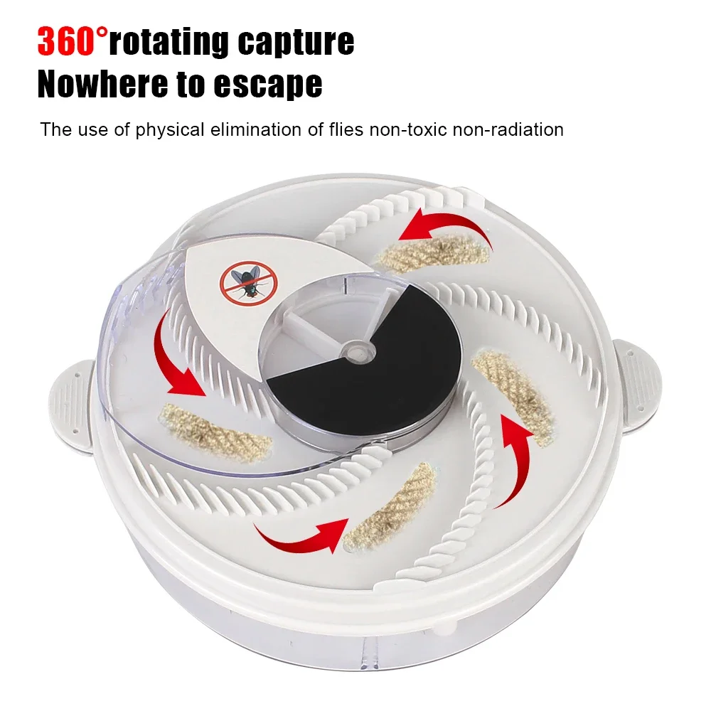 Indoor Outdoor USB Pest Reject Control Repeller Insect Pest Catcher Electric Pest Killer Fly Trap Automatic Flycatcher