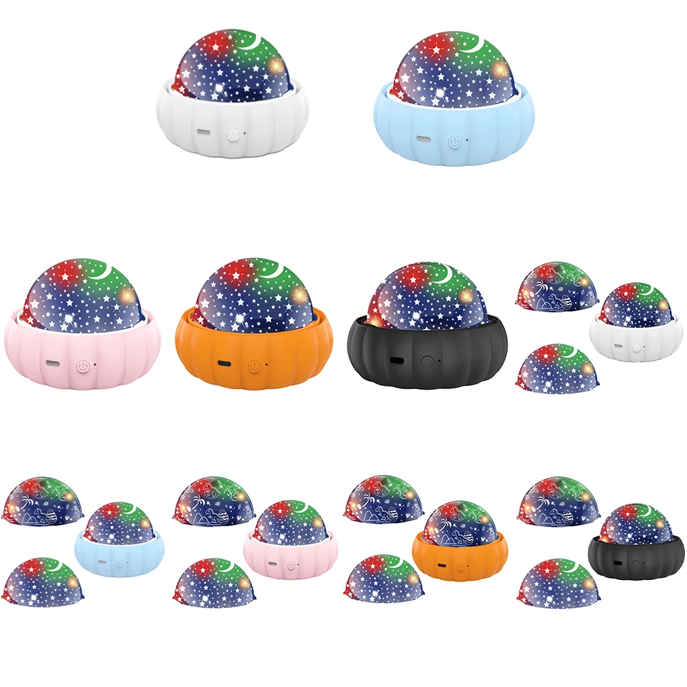 Stars Moons Dinosaurs 3D Night Light 3 in 1 Starry Sky Dinosaur 360 Rotating Space Night Light Ideal for Baby Toddler Girls Boys