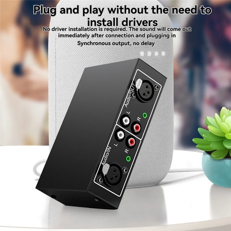 Eliminador de ruido de corriente JABS, filtro de ruido de Audio, amplificador de puerto Lotus XLR Dual, aislador de Audio multifuncional