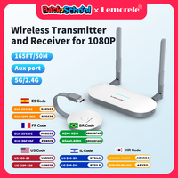 Lemorele Wireless HDMI Video Transmitter & HDMI/VGA Receiver Extender Display Adapter Dongle for TV Monitor Projector switch PC