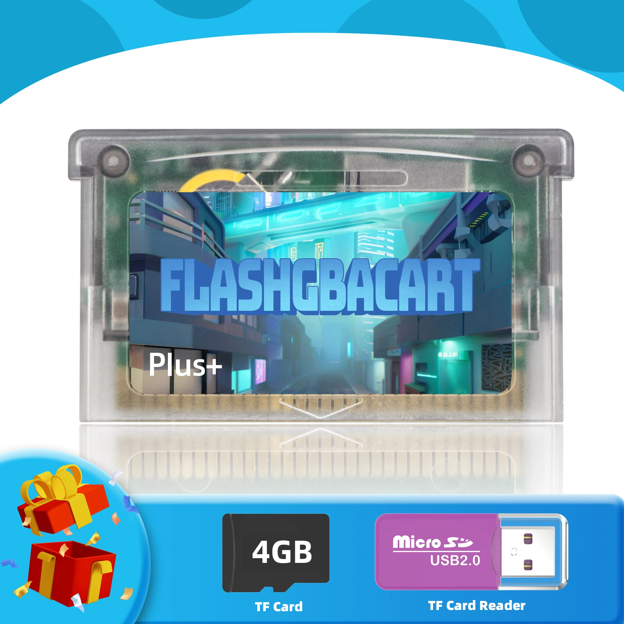 جديد REMANK Mini SC Plus 100+ في 1 فلاش GBA بطاقة V1.5 لـ GBA GBC GB NES مع محول 4G ملحقات وحدة تحكم ألعاب ببطاقات الورق #1