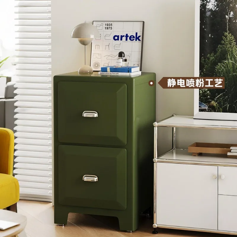 

Retro tin chest, dining side sofa side storage cabinet, , drawer cabinet