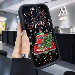 Winter Christmas Phone Case for Xiaomi Mi 11 Lite 5G NE 14 13 12 12T 13T Pro Cases Poco X6 X5 F5 X3 F6 M6 Pro Silicone Cover