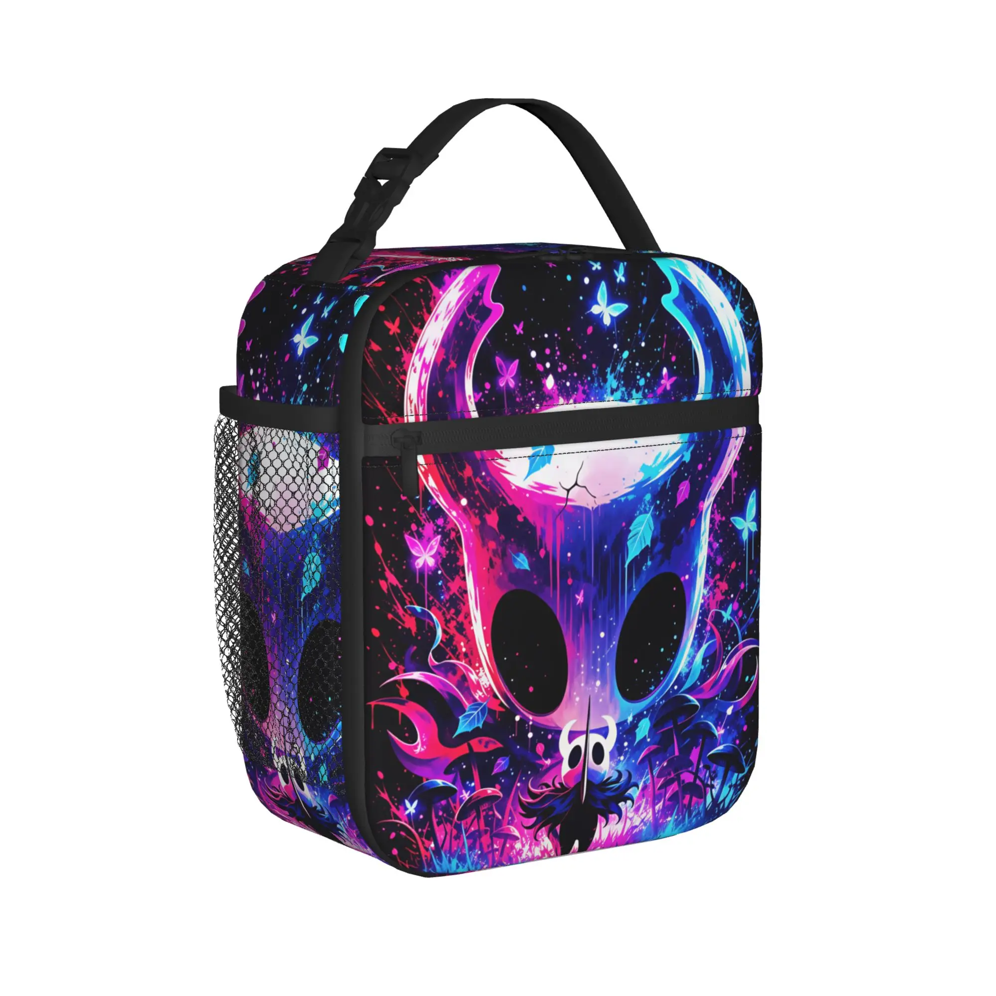 Lunch Bag Hornet Hollow Knight Silksong  Office Lunch Box For Child  Aesthetic Portable Graphic Tote Food Bags