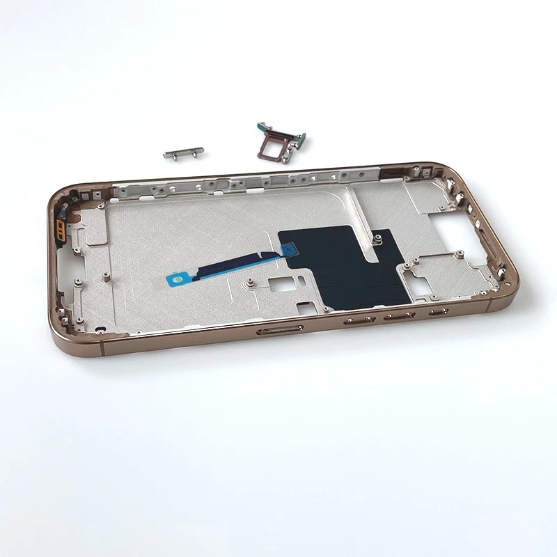 For iPhone 16 Pro Max Middle Frame Bezel Housing Side Button