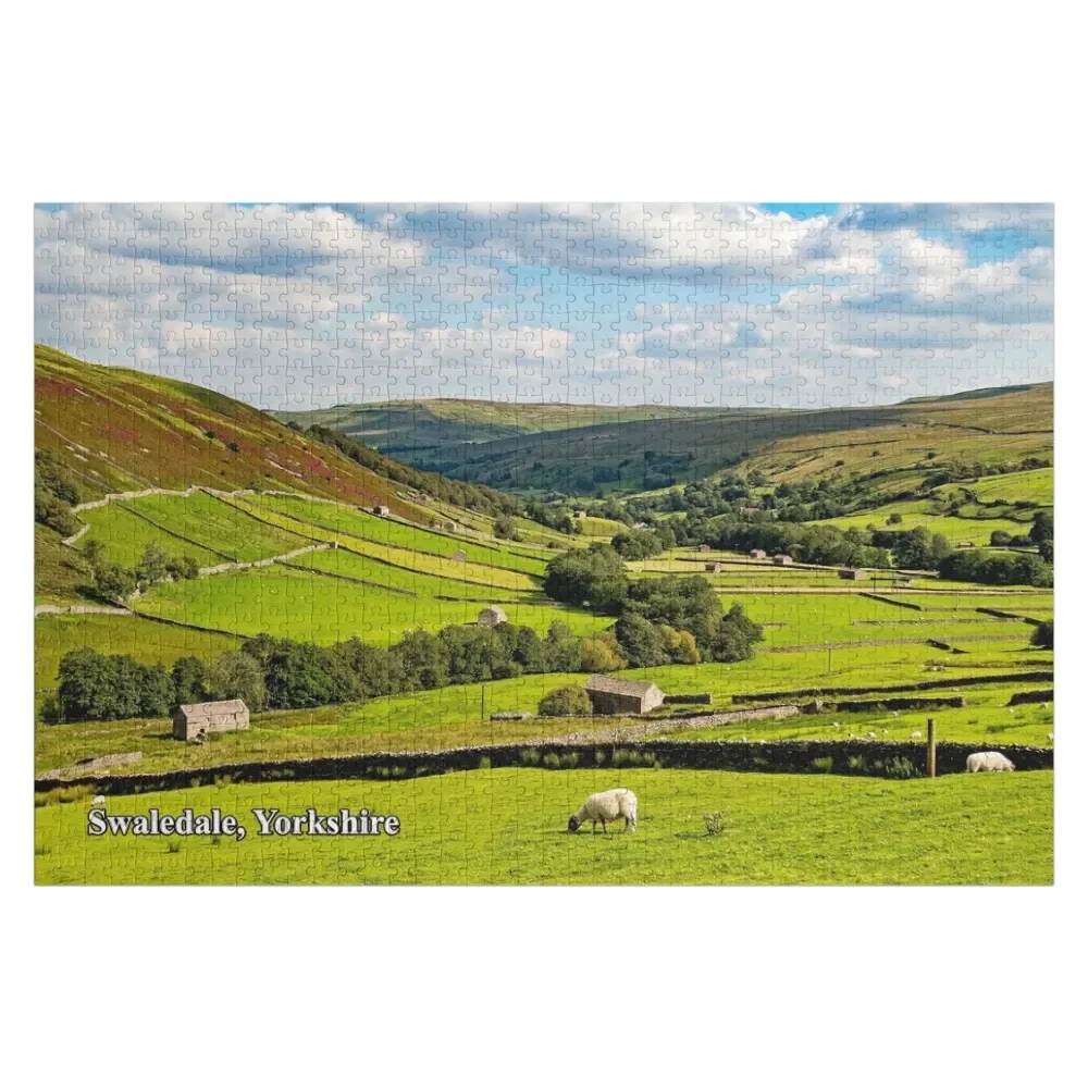 Yorkshire Dales Jigsaw Puzzle Wooden Jigsaws For Adults Personalised Wood Photo Personalized Custom With Photo Puzzle