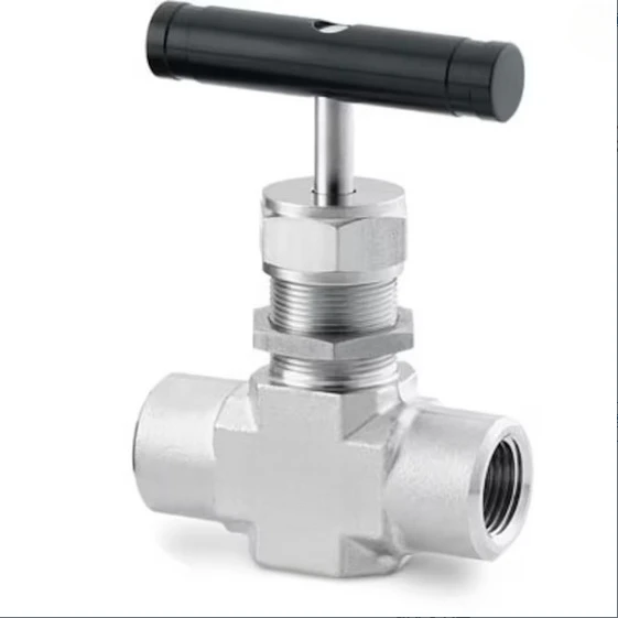 SS-18RF6 Stainless Steel Integral Valve Cap Needle Valve 1.80 Cv 3/8 in. Internal Thread